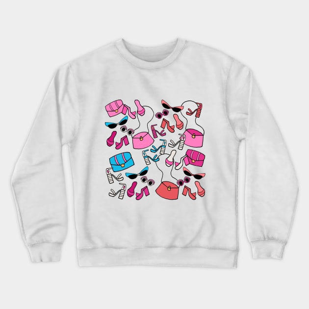 Shopping Day Crewneck Sweatshirt by ThaisMelo